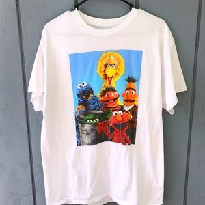 Sesame Street White T shirt